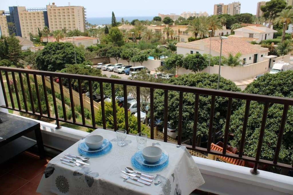Apartamento Vista Al Mar Piscina Playa 3 Min Aguadulce  Esterno foto
