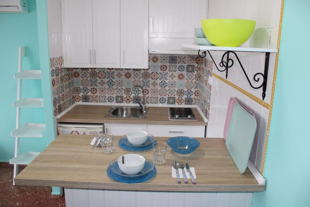 Apartamento Vista Al Mar Piscina Playa 3 Min Aguadulce  Esterno foto