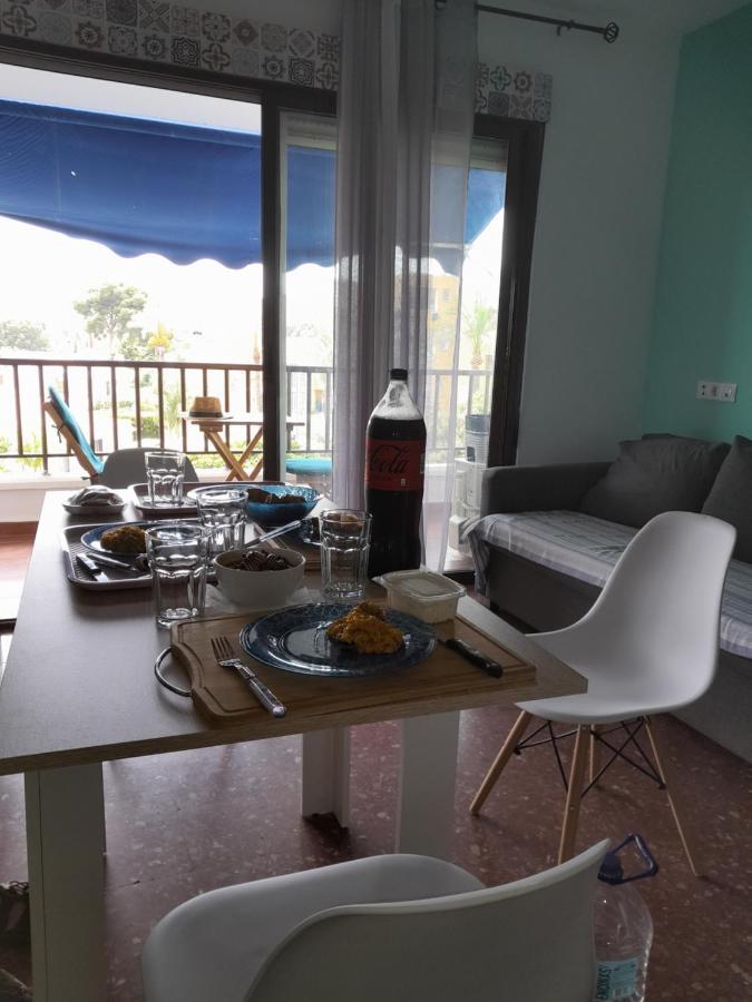 Apartamento Vista Al Mar Piscina Playa 3 Min Aguadulce  Esterno foto
